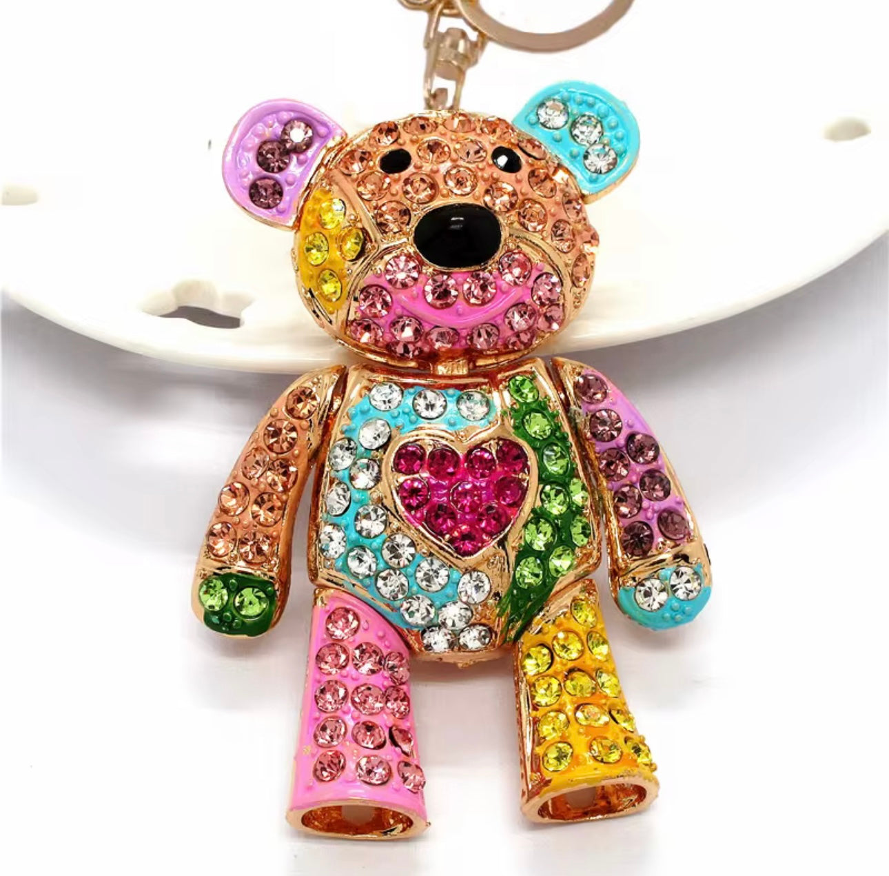 Bling Bear Charm