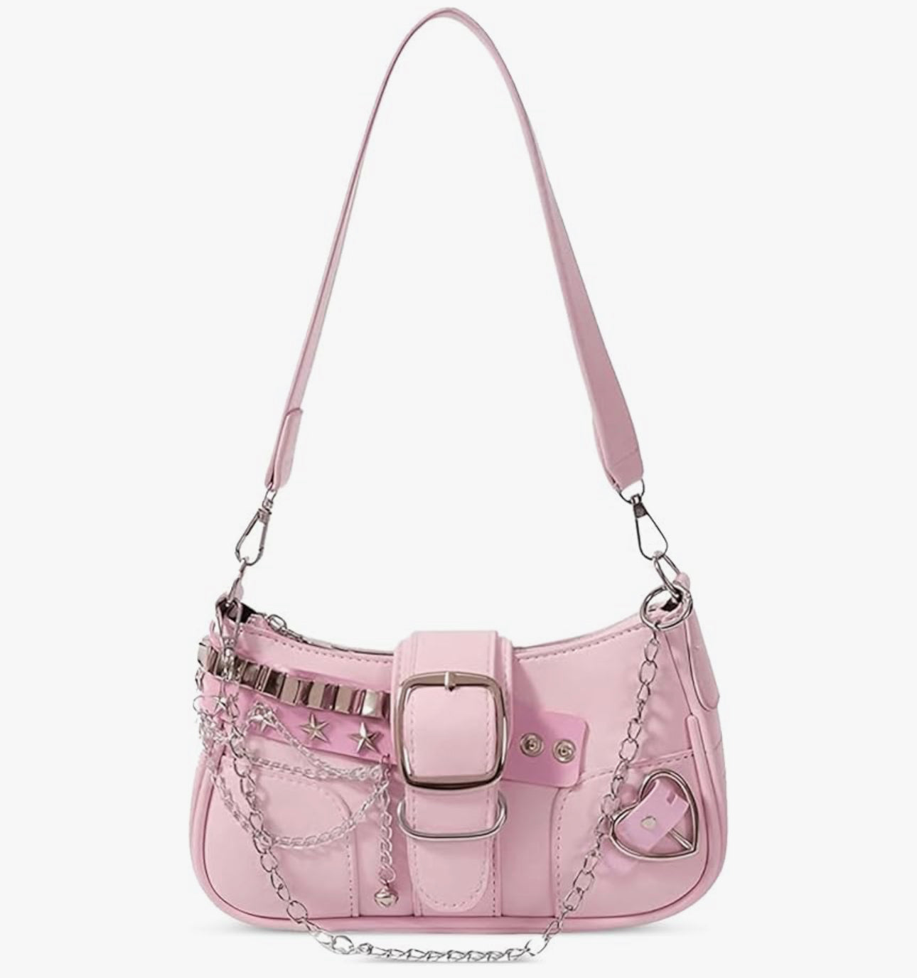 Pink Y2K Punk Rock Purse