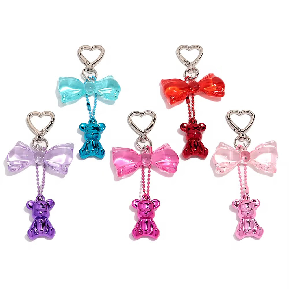 Bow Bear Charm