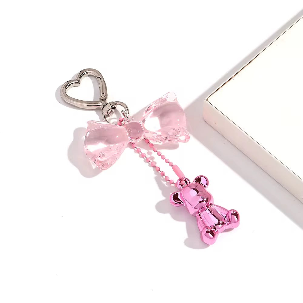 Bow Bear Charm