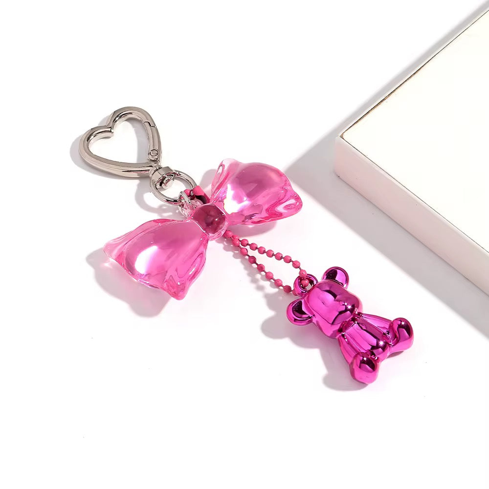 Bow Bear Charm