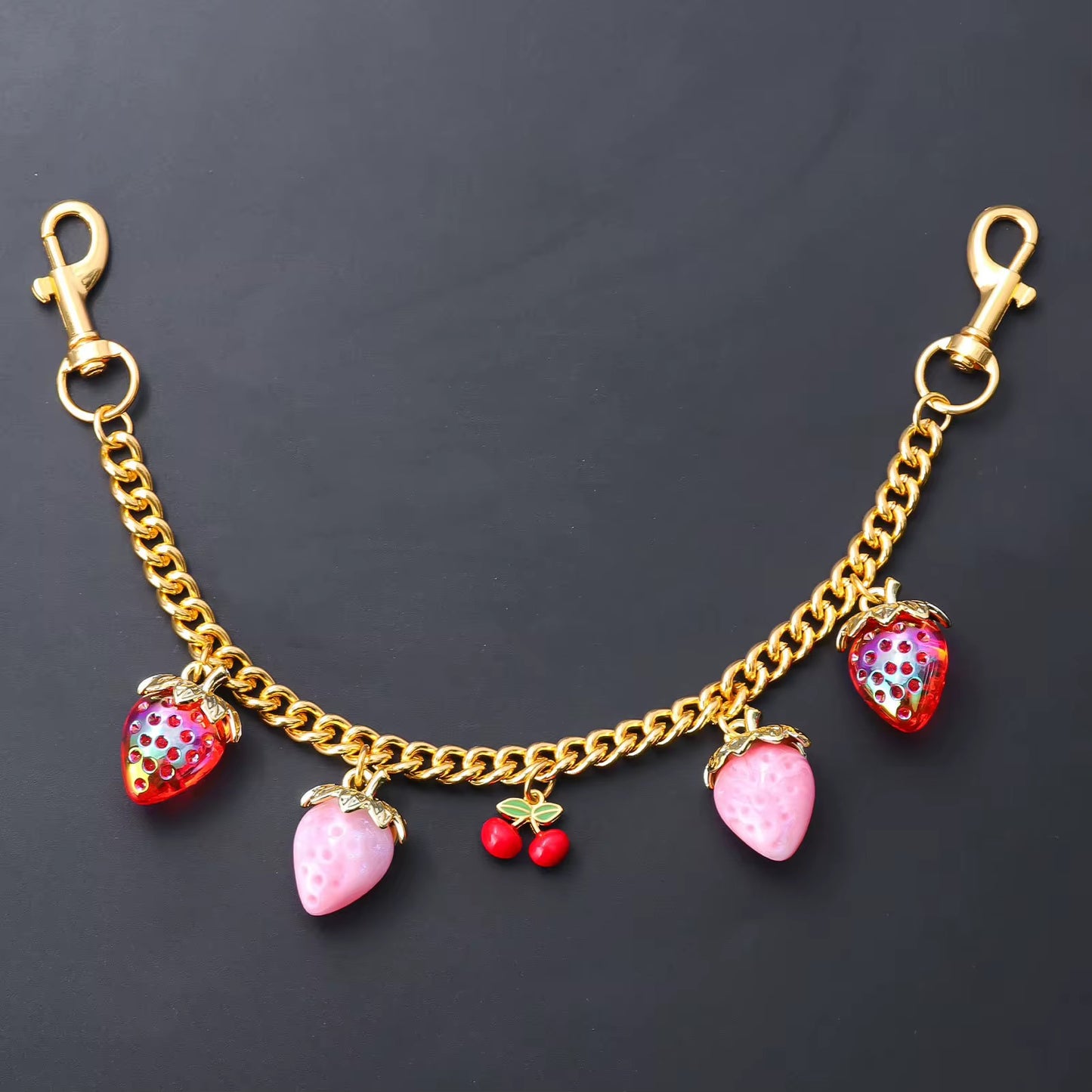 Strawberry Purse Chain