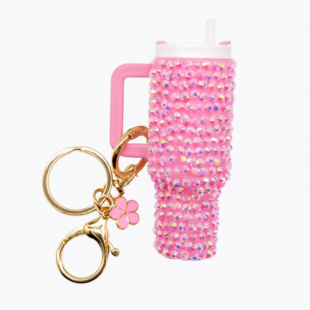 Light Pink Tumbler Charm