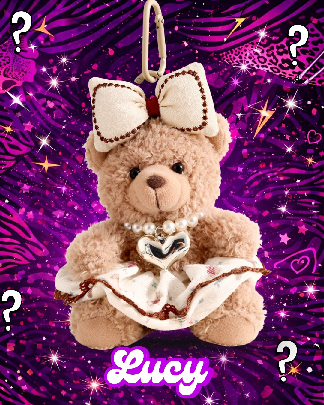 Glam Bears Purse Charm - Blind Box