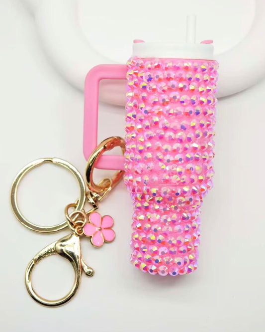 Light Pink Tumbler Charm
